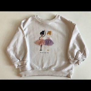 Girl’s sweatshirt by Zara